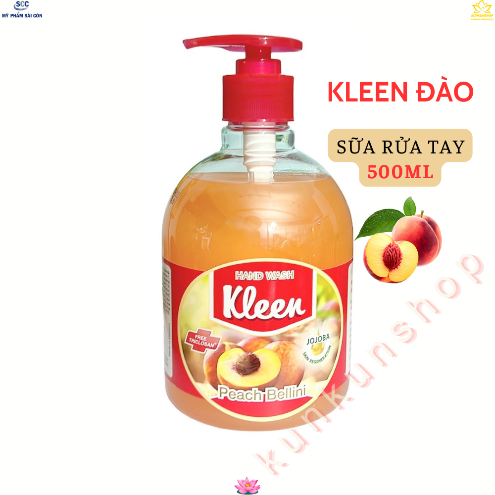 Sữa rữa tay Kleen 500ml mẫu mới chính hãng