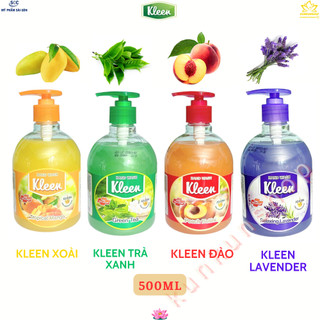 Sữa rữa tay Kleen 500ml mẫu mới chính hãng