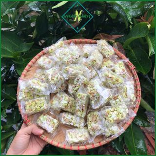 Cốm nếp dứa đậu phộng-túi 500gr