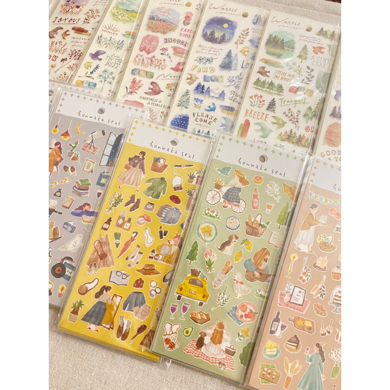 Tấm Sticker nhãn dán Mindwave xinh đẹp từ Nhật Bản