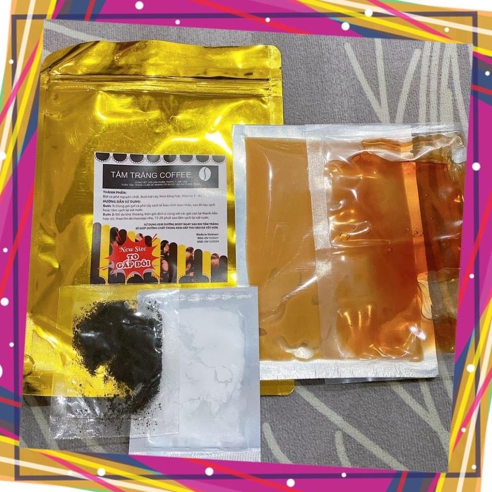 Tắm trắng cafe 4in1 - lên tông nhanh