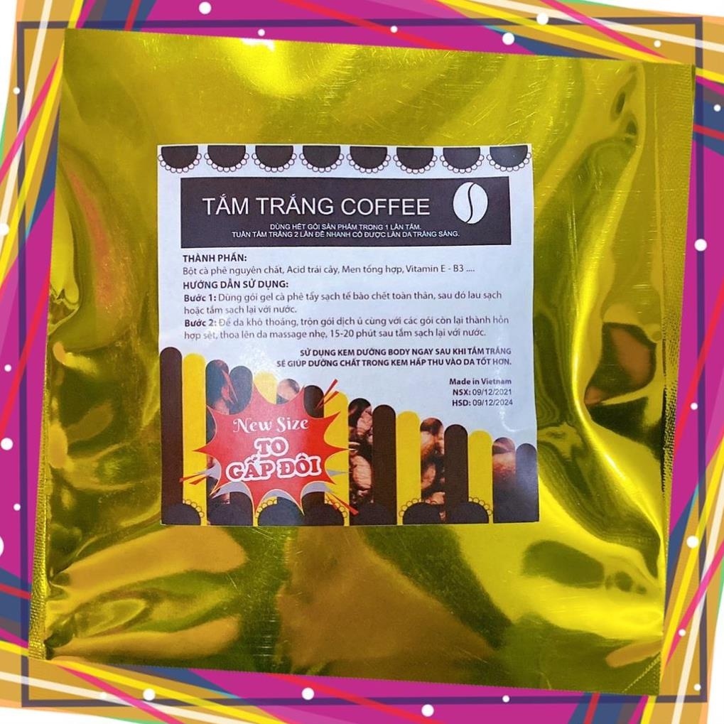 Tắm trắng cafe 4in1 - lên tông nhanh