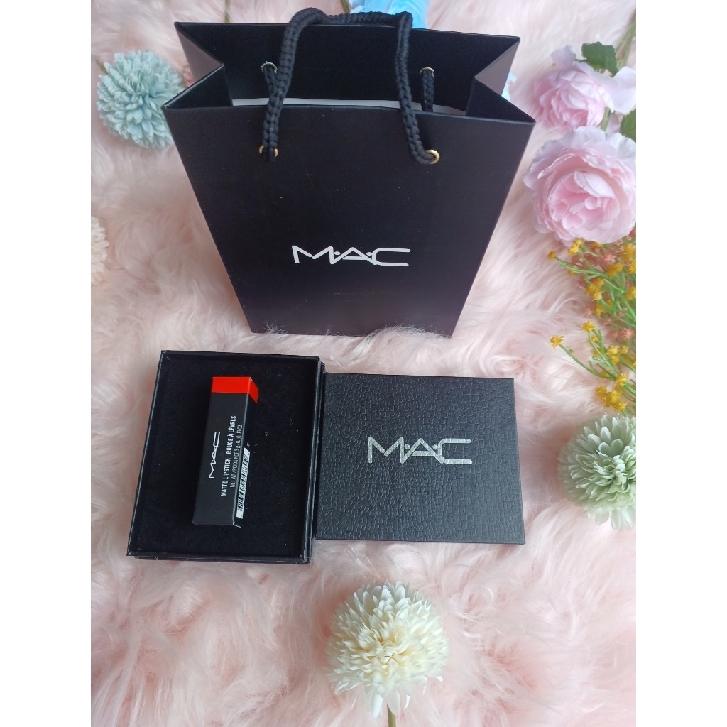 Set Túi + Hộp Đựng Son Mac