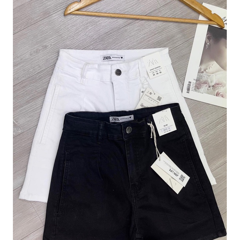 Quần short chiết ly túi mổ bên hông ZR