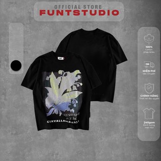 Áo thun tay lỡ form rộng funt linhlanflower tee