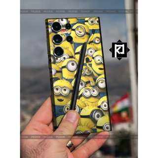 Miếng dán skin full lưng viền samsung Note 10 , note 10 plus , Note 20 , Note 20 ultra ...in hình cute