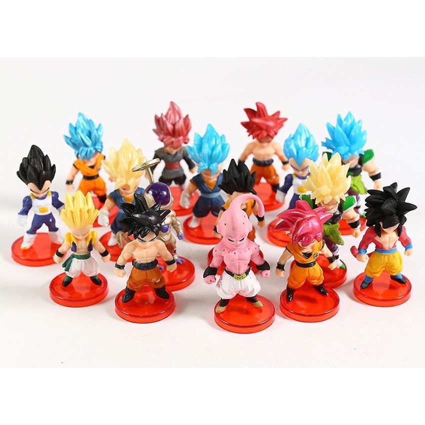 1 em nhân vật Dragonball ngẫu nhiên, chibi kute dragonball + mua 7 em tặng 1 túi thẻ.