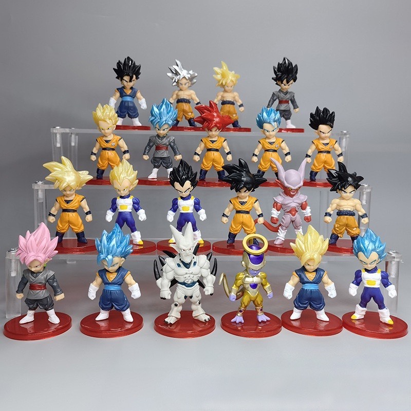 1 em nhân vật Dragonball ngẫu nhiên, chibi kute dragonball + mua 7 em tặng 1 túi thẻ.