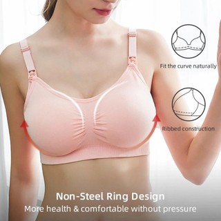 Áo lót bầu và cho con bú không gọng không đệm mút
