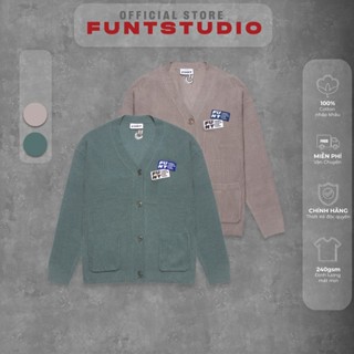 Áo Len Cardigan FUNT Chất Liệu Chắc Chắn, Bền Bỉ, Phong Cách Trẻ Trung
