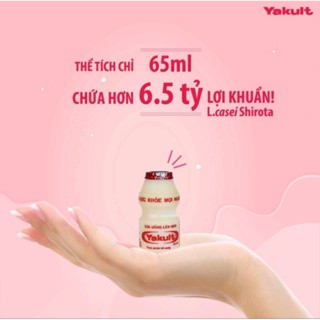 Lốc sữa uống lên men Yakult 1 lốc 5 chai (date mới)