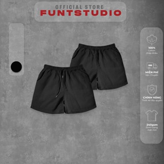 Quần Short Funt Basic Đen