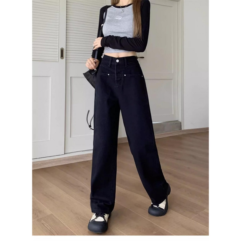 Quần jean BIGSIZE túi trước 2 màu M33017 55-95KG