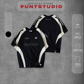 Áo thun tay lỡ unisex funt raglan sporty