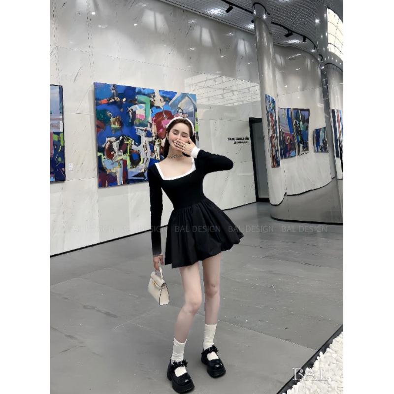 Váy Xinh chân Phồng , e này siêu Hách Dáng luôn Ạ😘😚