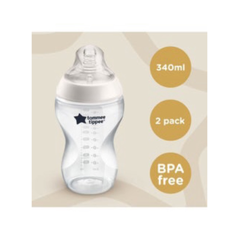 Set 2 bình TOMMEE TIPPEE 340ml nguyên hộp