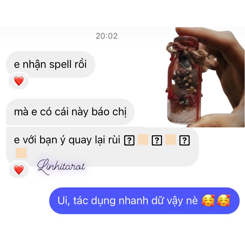 Lọ ma thuật thu hut tình yêu