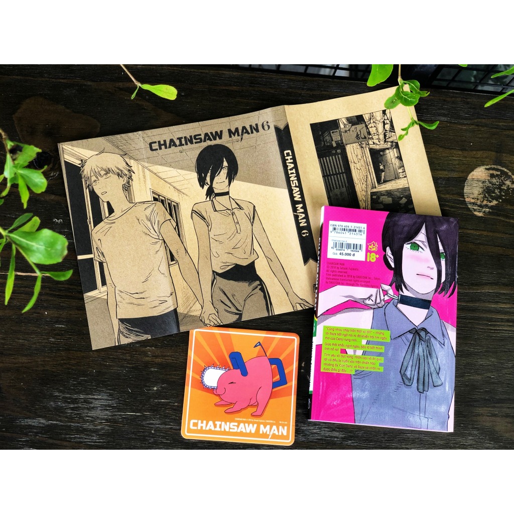 Chainsaw Man Combo Tập 6,7,8  Full quà