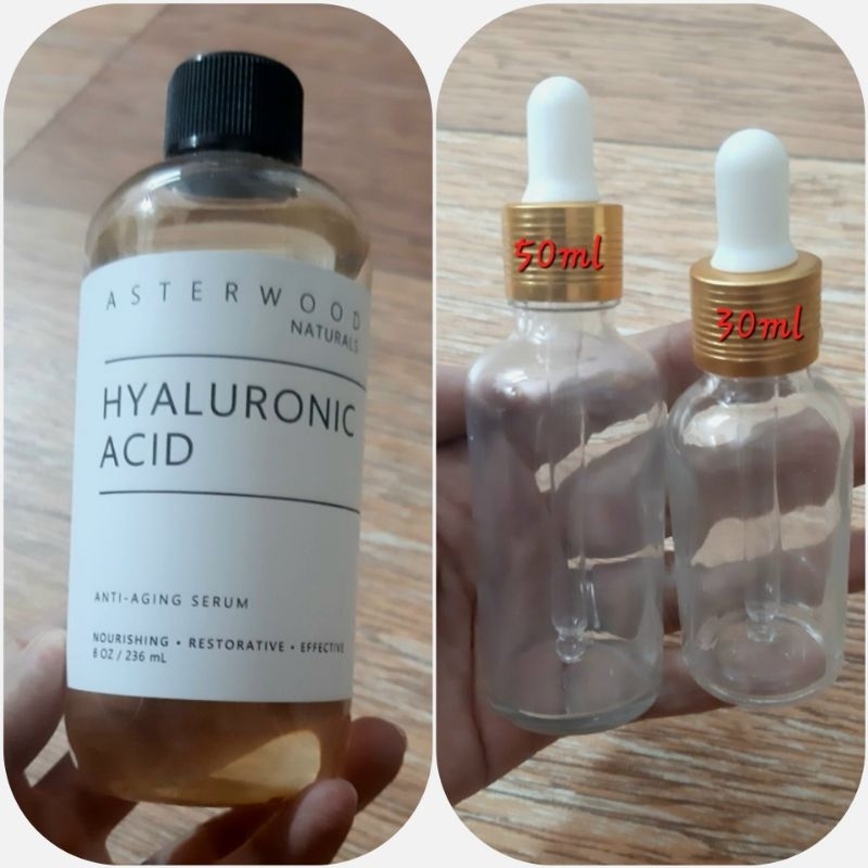 Size dùng thử serum cấp nước Asterwood Naturals HA