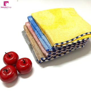Khăn mặt trẻ em, người lớn Sofia bamboo sợi tre, cotton, thấm hút nước, mềm mịn, kháng khuẩn 29x29cm_N000001