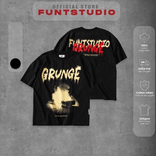 Áo Thun Tay Lỡ Form Rộng FUNT GRUNGE TEE
