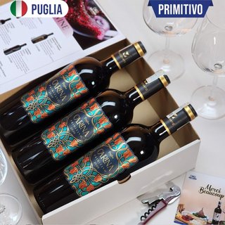 [RƯỢU VANG Ý ] VANG ĐỎ CARINA PRIMITIVE 2020
