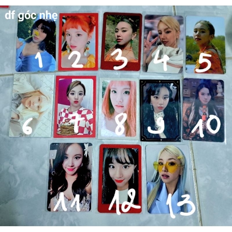 CARD CHÍNH HÃNG TWICE CHAEYOUNG Đọc mô tả KHÔNG NHẠY DF