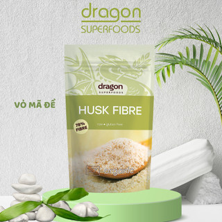 Vỏ hạt mã đề hữu cơ husk + fibre 150gr- dragonfoods