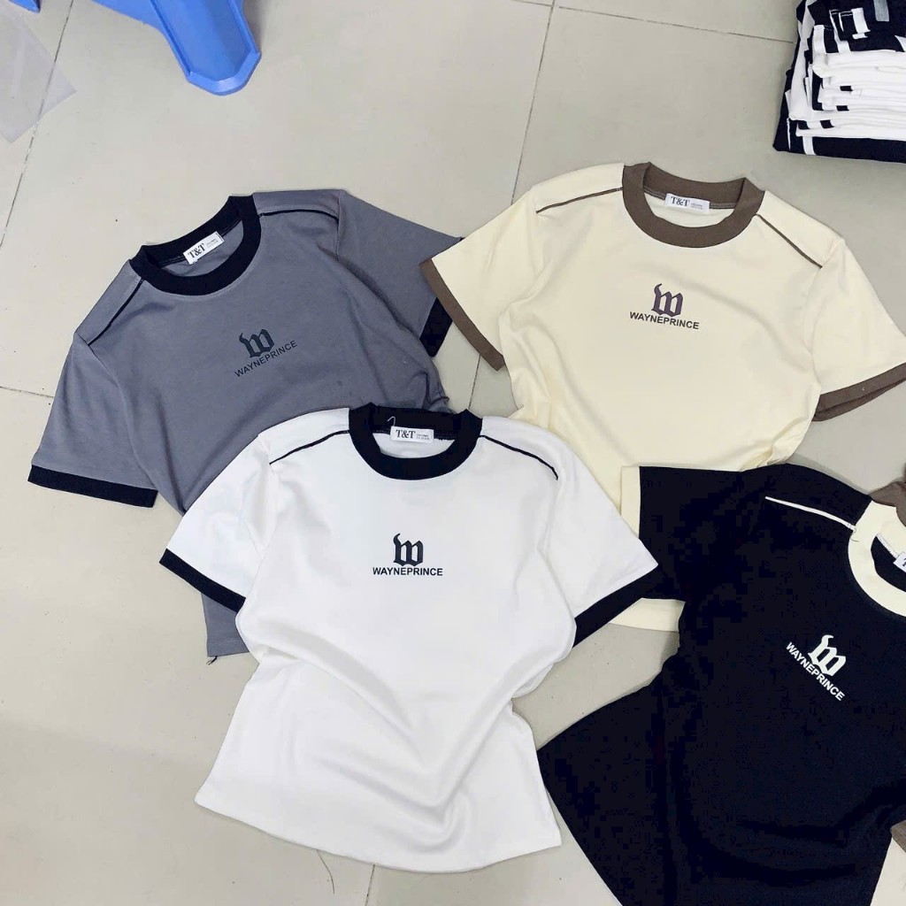 Áo Baby Tee Wayneprince Borip Quảng Châu 4 Chiều - Dư Tú Lệ Shop