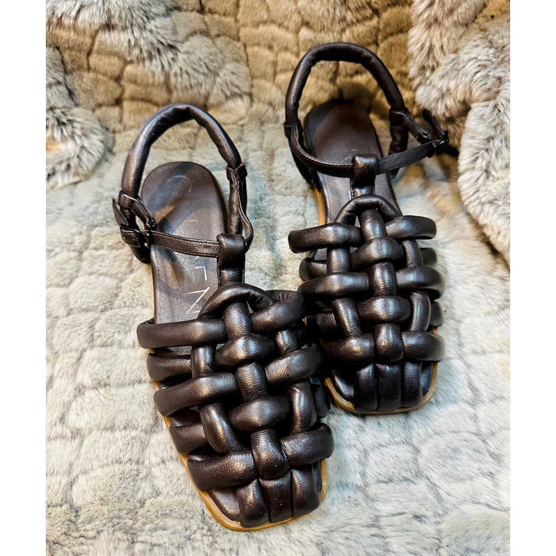 Giày sandal da 2hand size 37+
