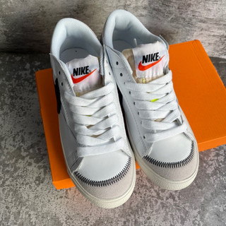 [GnurtSneaker] Giày Thể Thao Blazer Low 77 Jumbo White Black
