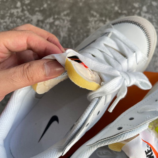 [GnurtSneaker] Giày Thể Thao Blazer Low 77 Jumbo White Black