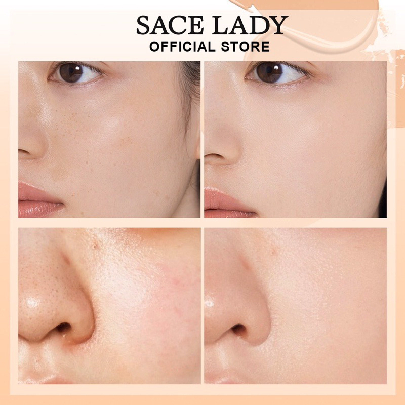 BB Cushion lâu trôi chống thấm nước trang điểm mặt SPF50/PA+++  SL-230 SACE LADY