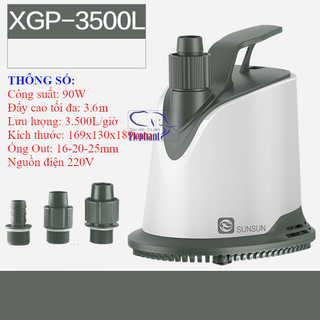 Máy bơm chuyên hút cặn đáy SUNSUN Xiaoli XGP cho hồ cá cảnh
