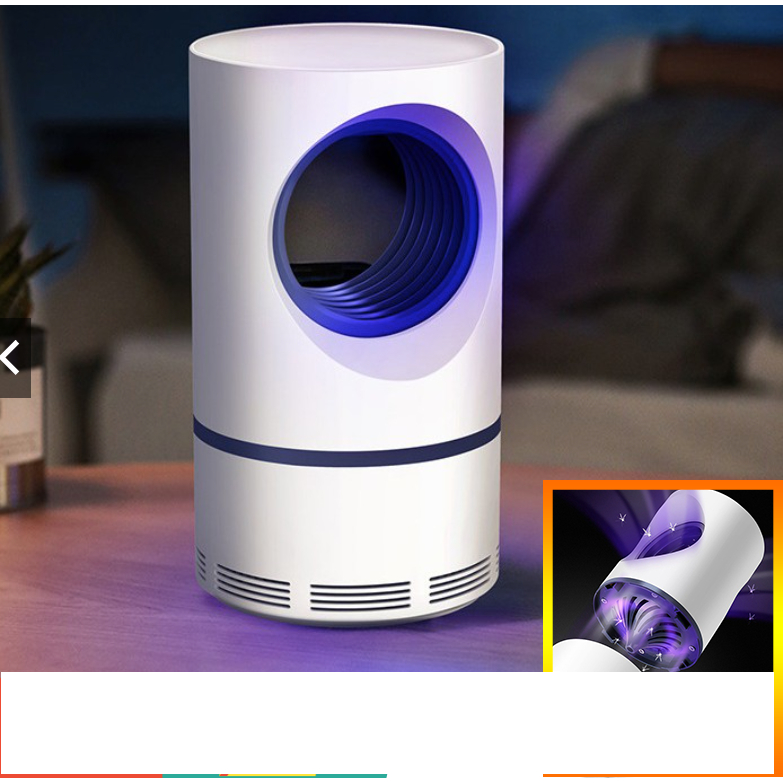 Máy Bắt Muỗi YUNOZA Diệt Côn Trùng Thông Minh , Đèn Bắt Muỗi Kiêm Đèn Ngủ Có Cổng Sạc USB Có Bảo Hành 2024