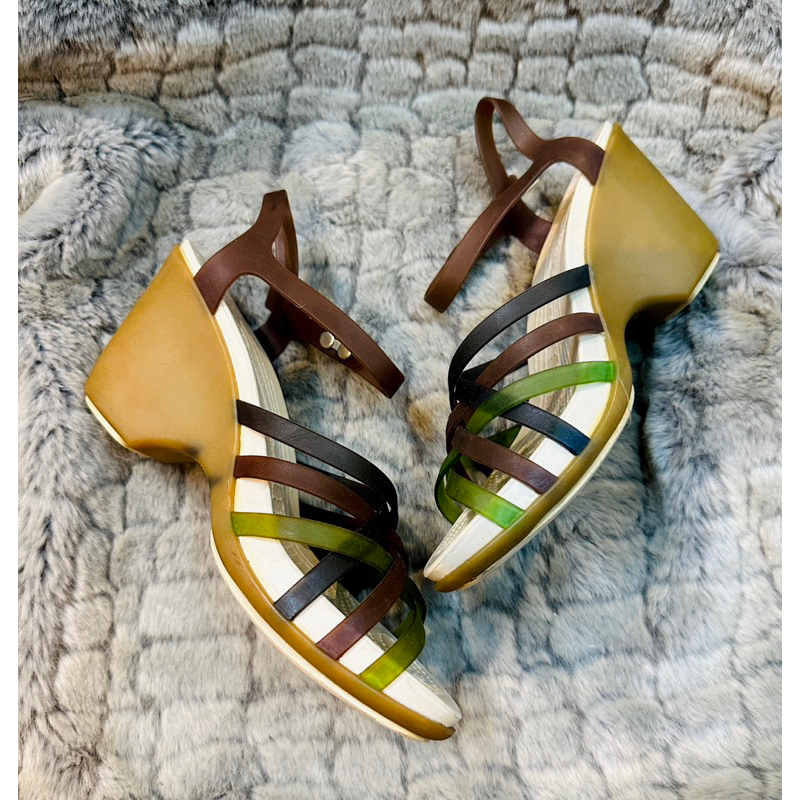 Giày nhựa 2hand size 36-37