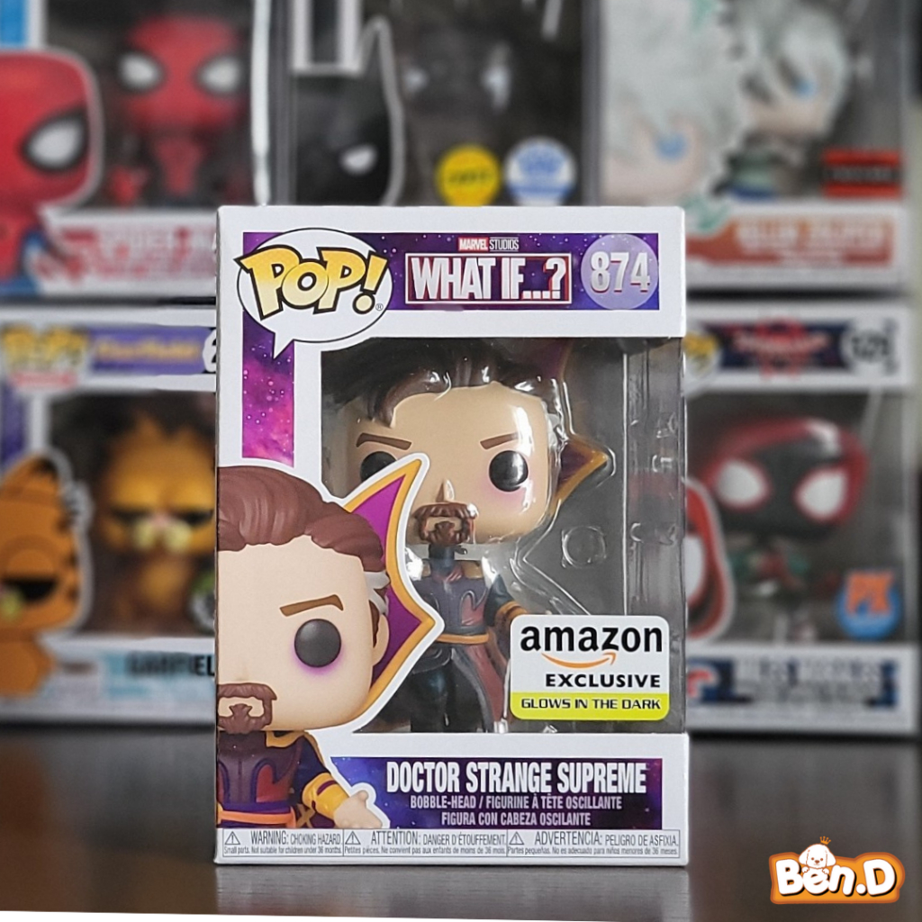 Mô hình nhân vật chính hãng Funko POP Doctor Strange Supreme  #874 - What if?