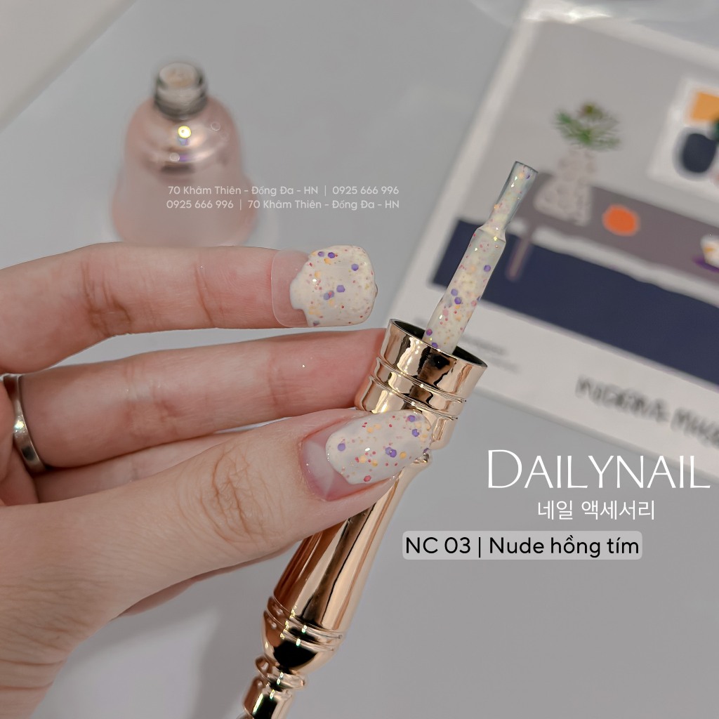 Sơn gel ngũ cốc nude hồng