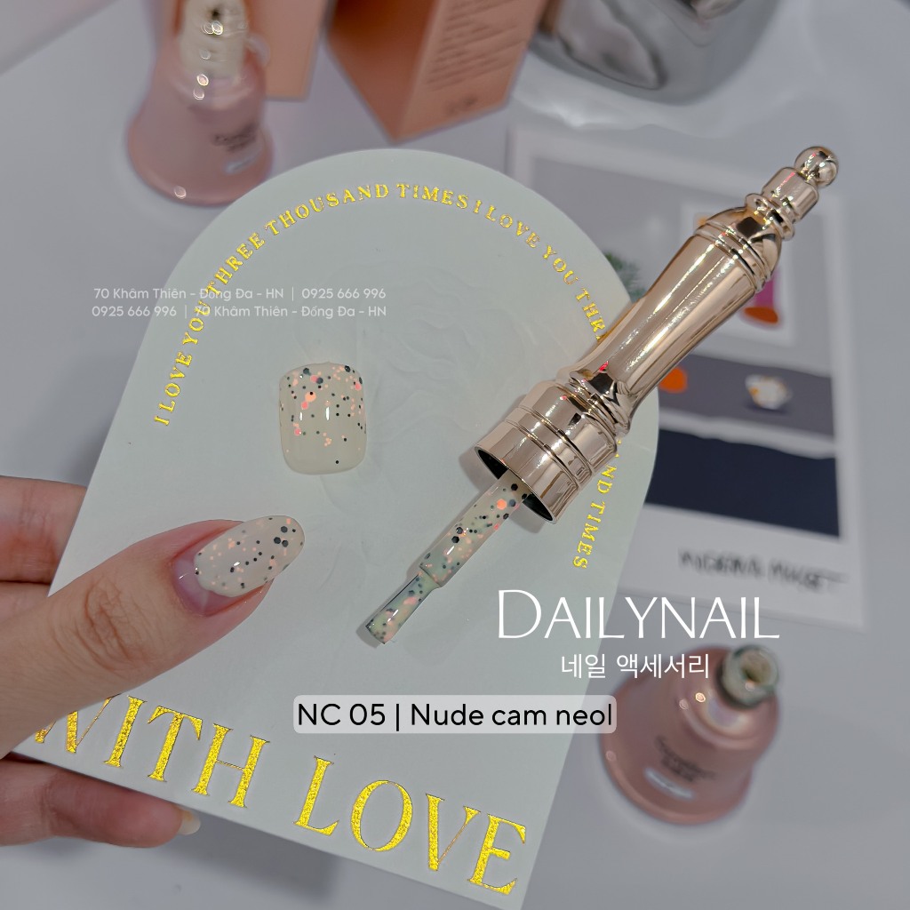 Sơn gel ngũ cốc nude hồng