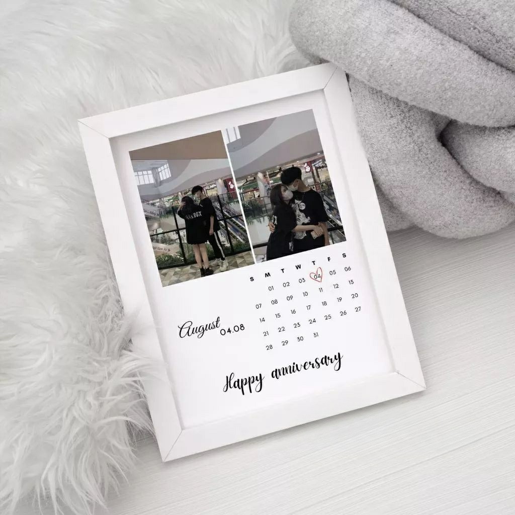 Khung Ảnh Có Đèn Led Thiết Kế Theo Yêu Cầu Size 15x21cm_Miễn Phí In Ảnh