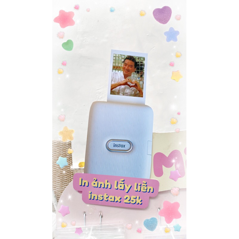 In ảnh lấy liền instax