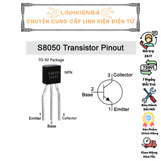 SP0093_Hỏa Tốc _COMBO 10 Chiếc Transistor PNP S8550 (2TY ), NPN S8050 (J3Y )