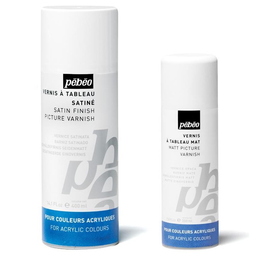 Vecni Chai Xịt Phủ Mờ Bảo Vệ Tranh Acrylic Matt Varnish Pebeo 200ml (Pebeo-520225)