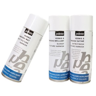 Vecni Chai Xịt Phủ Mờ - Phủ Bóng Bảo Vệ Tranh Acrylic Pebeo 200ml (Matt/ Gloss Varnish)