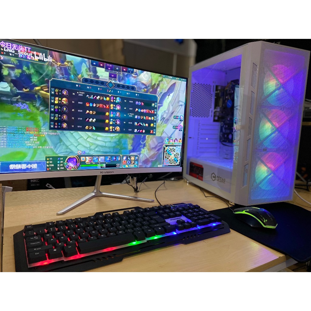 Cây PC Gaming Lưới Đen Fan Led, Case PC Gaming Core i3/i5/i7 Ram 8G/16G SSD 256Gb Card Rời VGA GTX 7xx - CGO Computer | BigBuy360 - bigbuy360.vn