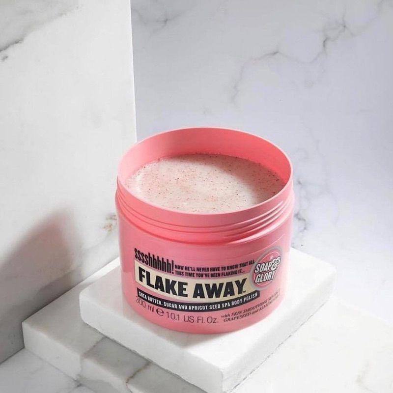 Tẩy da chết Soap & Glory Flake Away bản Trung