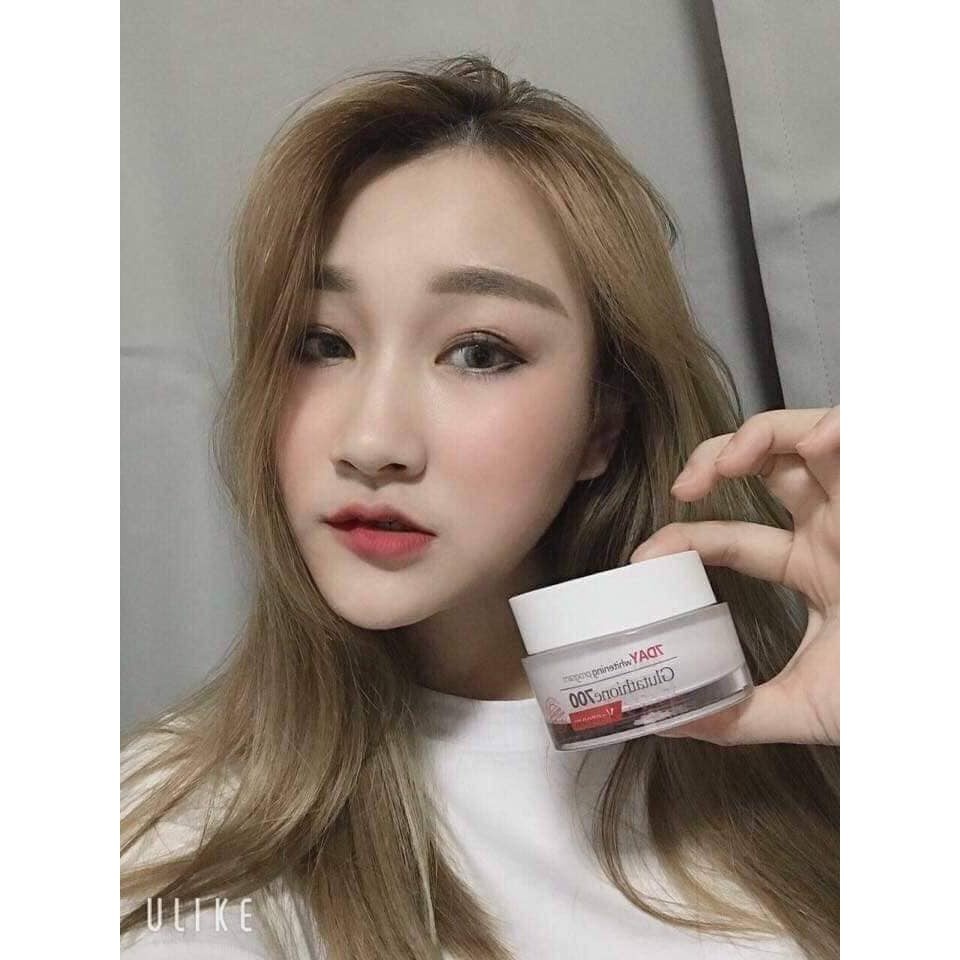 Kem Dưỡng 7Day Glutathione 700 V-Cream Dưỡng Trắng Da, Cấp Ẩm, Làm Mờ Thâm Nám, Giúp Đều Màu Da 50g | BigBuy360 - bigbuy360.vn
