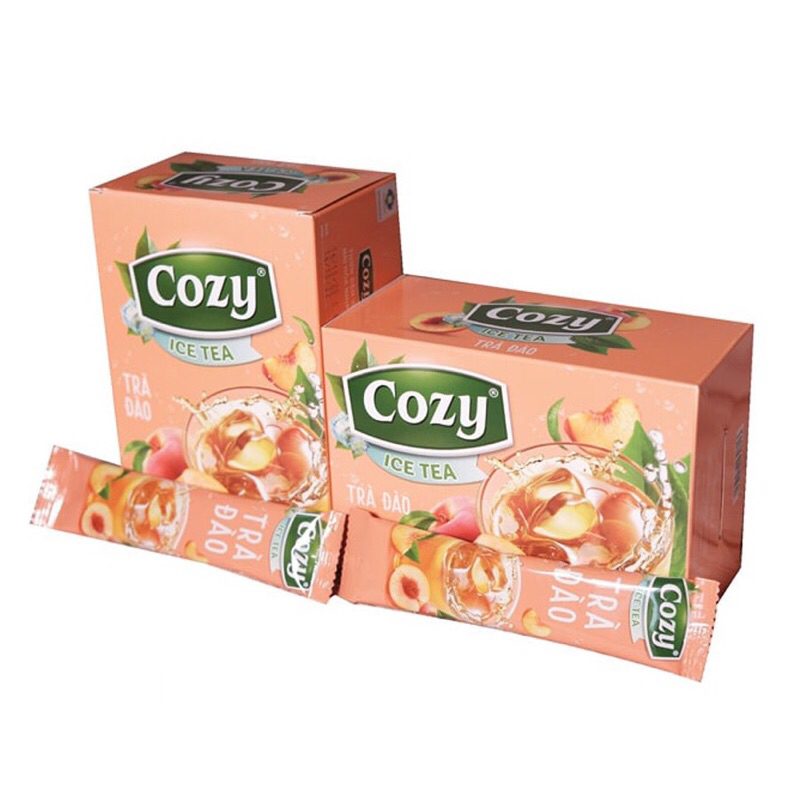 Trà hòa tan Cozy Ice Tea hương đào