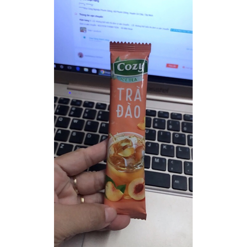 Trà hòa tan Cozy Ice Tea hương đào