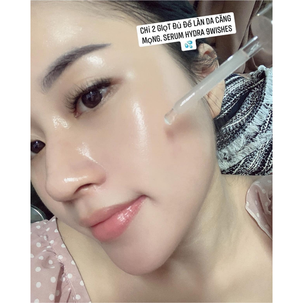 Tinh Chất Cấp Ẩm Chuyên Sâu Cho Da 9 WISHES Hydra Skin Ampule Serum